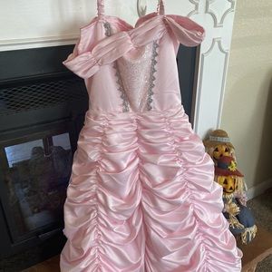 Princess dress & glove set size 10